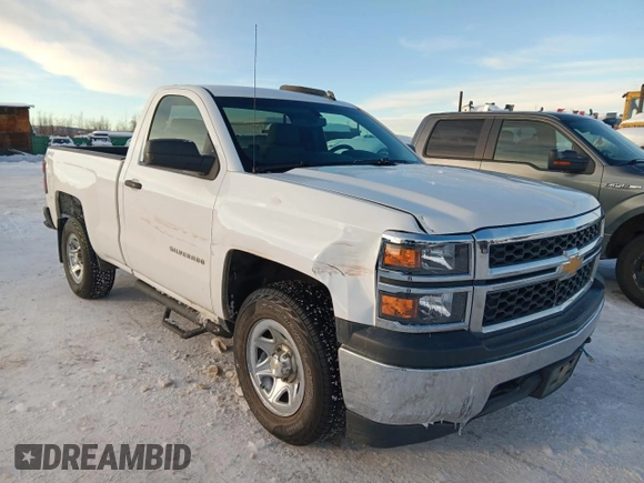 2014 Chevrolet Silverado 1500 Work Truck with VIN 1GCNKPEH8EZ194383, listed as a Copart auction lot 45325385 with 81,065 mi miles and Salvage Title. Bid and sale history available at DreamBid. Image 4.