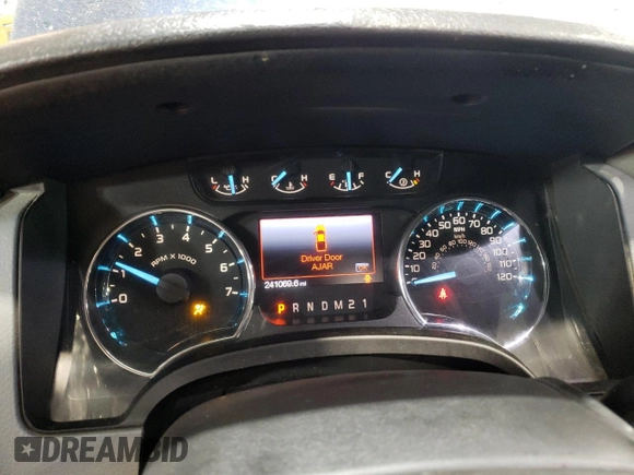 2012 Ford F-150 XL with VIN 1FTFW1EF6CFB86270, listed as a Copart auction lot 51649855 with 241,069 mi miles and Salvage title. Bid and sale history available at DreamBid. Image 9.