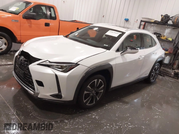 2020 Lexus UX 250h with VIN JTHP9JBH2L2025812, listed as a IAAI auction lot 41823664 with 62,112 mi miles and . Bid and sale history available at DreamBid. Image 21.