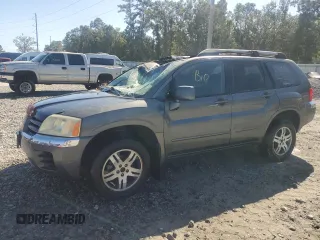 2004 Mitsubishi Endeavor XLS with VIN 4A4MM31S24E022509, listed as a Copart auction lot 76718234 with 193,129 mi miles and Salvage Title. Bid and sale history available at carsss.com. Image 1.