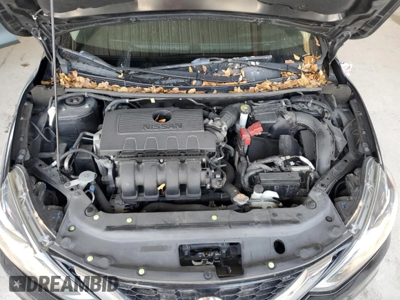2018 Nissan Sentra SV with VIN 3N1AB7AP5JY214365, listed as a Copart auction lot 52577805 with 53,670 mi miles and Salvage Title. Bid and sale history available at carsss.com. Image 11.