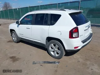 2016 Jeep Compass High Altitude Edition with VIN 1C4NJDEBXGD635864, listed as a IAAI auction lot 41895063 with 95,246 mi miles. Bid and sale history available at carsss.com. Image 3.