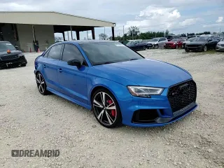 2019 Audi RS 3 z VIN WUABWGFF6KA905869, wystawiony jako Copart lot #75100574 z przebiegiem 53 920 mil mil oraz Nie do naprawy. Historia ofert i sprzedaży dostępna na DreamBid. Obrazek 14.