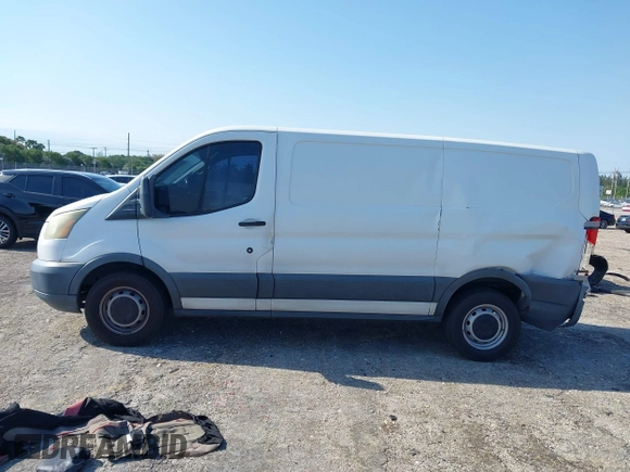 2015 Ford Transit Cargo with VIN 1FTNE1ZM0FKA90248, listed as a IAAI auction lot 41995824 with 157,085 mi miles. Bid and sale history available at carsss.com. Image 14.