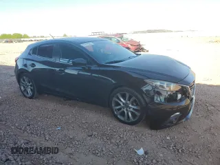 2016 Mazda 3 i Touring with VIN JM1BM1L73G1283042, listed as a Copart auction lot 61417685 with 71,876 mi miles and Salvage title. Bid and sale history available at DreamBid. Image 4.