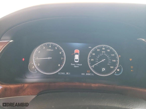 2014 Hyundai Equus Ultimate with VIN KMHGH4JH8EU089508, listed as a Copart auction lot 72445734 with NaN miles and Salvage Title. Bid and sale history available at carsss.com. Image 9.