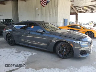 2022 BMW 8 Series M850i with VIN WBAGV8C06NCH89514, listed as a Copart auction lot 59527264 with 0 mi miles and Non Repairable. Bid and sale history available at carsss.com. Image 4.