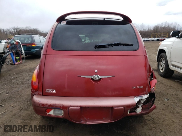 2004 Chrysler PT Cruiser with VIN 3C4FY58874T326168, listed as a Copart auction lot 50541845 with 131,857 mi miles and Salvage Title. Bid and sale history available at DreamBid. Image 6.