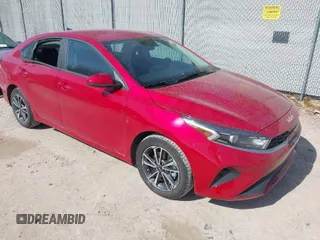 2022 Kia Forte LXS with VIN 3KPF24AD9NE464402, listed as a IAAI auction lot 41797175 with 20,604 mi miles. Bid and sale history available at carsss.com. Image 1.
