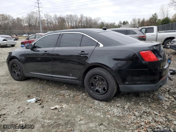 2013 Ford Sedan Police Interceptor with VIN 1FAHP2M89DG143557, listed as a Copart auction lot 83643654 with 0 mi miles and Salvage Title. Bid and sale history available at carsss.com. Image 2.