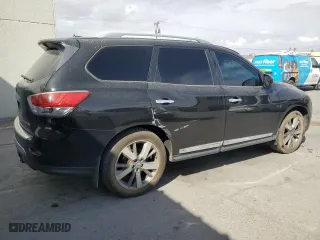 2014 Nissan Pathfinder S with VIN 5N1AR2MNXEC656347, listed as a Copart auction lot 50432045 with 195,622 mi miles and Clean Title. Bid and sale history available at carsss.com. Image 3.