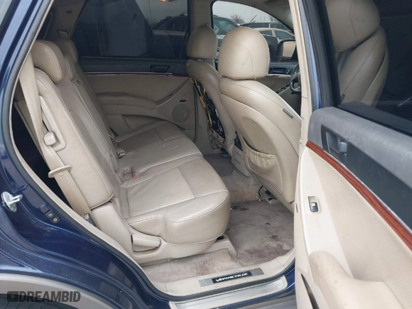 2008 Hyundai Veracruz GLS with VIN KM8NU13C58U035770, listed as a IAAI auction lot 41262068 with 1 mi miles. Bid and sale history available at carsss.com. Image 8.