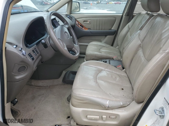 1999 Lexus RX 300 Luxury SUV with VIN JT6HF10U2X0031598, listed as a Copart auction lot 46873455 with 0 mi miles and Salvage Title. Bid and sale history available at carsss.com. Image 7.