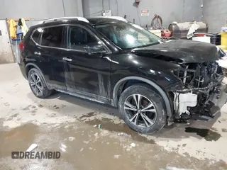 2019 Nissan Rogue SV with VIN JN8AT2MV8KW394025, listed as a IAAI auction lot 41473221 with 105,698 mi miles. Bid and sale history available at carsss.com. Image 1.