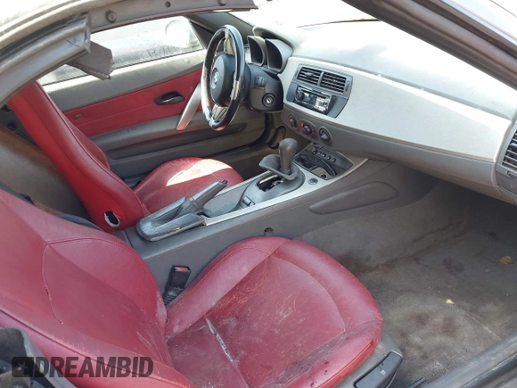 2004 BMW Z4 2.5i with VIN 4USBT33544LS52714, listed as a IAAI auction lot 41899891 with Not provided miles and . Bid and sale history available at DreamBid. Image 5.