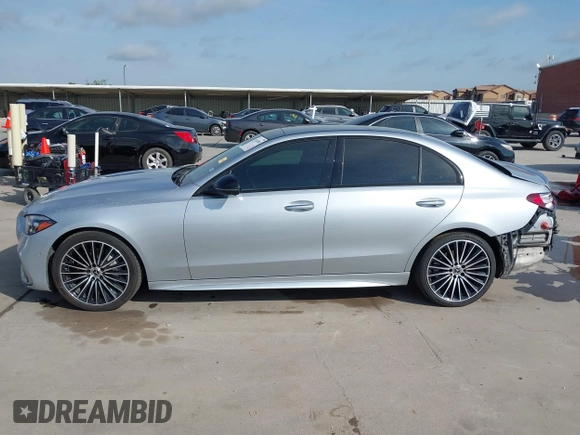2023 Mercedes-Benz C 300 with VIN W1KAF4GB3PR106522, listed as a IAAI auction lot 42024804 with 62,106 mi miles and . Bid and sale history available at DreamBid. Image 14.