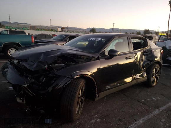 2024 Polestar 2 z VIN YSMFE3KA0RL233007, wystawiony jako Copart lot #81543414 z przebiegiem 4569 mil mil oraz Szkody całkowita. Historia ofert i sprzedaży dostępna na DreamBid. Obrazek 1.