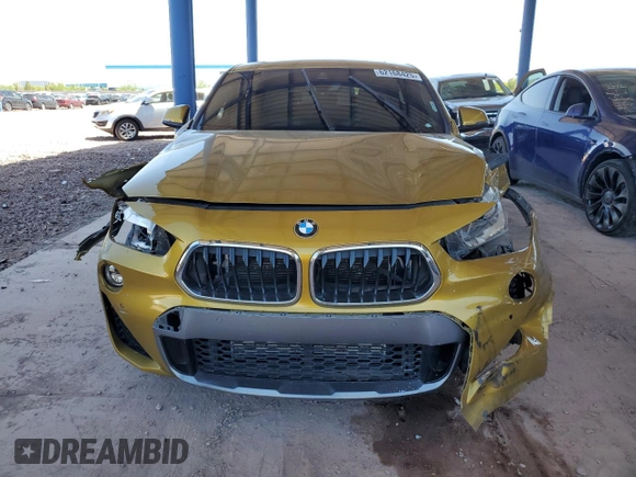 2018 BMW X2 sDrive28i with VIN WBXYJ3C39JEJ91397, listed as a Copart auction lot 62168425 with 72,594 mi miles and Salvage title. Bid and sale history available at DreamBid. Image 5.