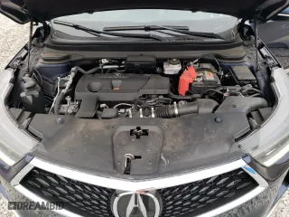 2023 Acura RDX w/Technology Package with VIN 5J8TC1H56PL004171, listed as a Copart auction lot 77411724 with 14,743 mi miles and Salvage Title. Bid and sale history available at carsss.com. Image 12.