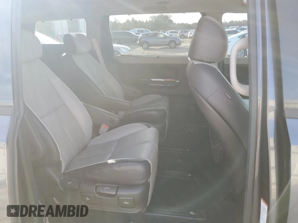 2015 Kia Sedona SX-L with VIN KNDME5C1XF6020296, listed as a Copart auction lot 42625245 with 153,028 mi miles and Salvage Title. Bid and sale history available at DreamBid. Image 10.