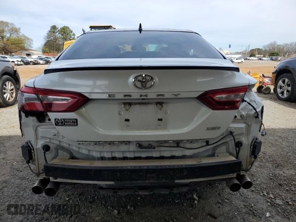 2019 Toyota Camry XSE with VIN 4T1B61HK1KU277900, listed as a Copart auction lot 50334865 with 122,154 mi miles and Salvage Title. Bid and sale history available at carsss.com. Image 6.