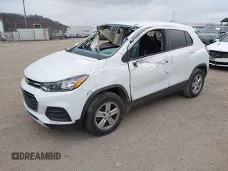 2020 Chevrolet Trax LS with VIN 3GNCJNSB7LL119507, listed as a IAAI auction lot 41829202 with 130,600 mi miles. Bid and sale history available at carsss.com. Image 17.