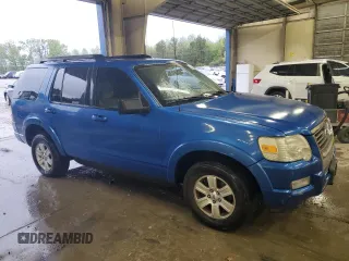 2010 Ford Explorer XLT with VIN 1FMEU6DEXAUA17428, listed as a Copart auction lot 52480495 with 177,218 mi miles and Salvage Title. Bid and sale history available at carsss.com. Image 4.