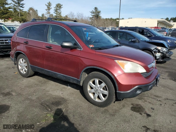 2008 Honda CR-V EX with VIN JHLRE48548C012407, listed as a Copart auction lot 48924855 with 264,759 mi miles and Salvage Title. Bid and sale history available at carsss.com. Image 4.