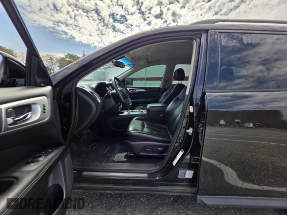 2017 Nissan Pathfinder SL with VIN 5N1DR2MM0HC62499, listed as a Copart auction lot 54711035 with 146,541 mi miles and Clean Title. Bid and sale history available at carsss.com. Image 5.