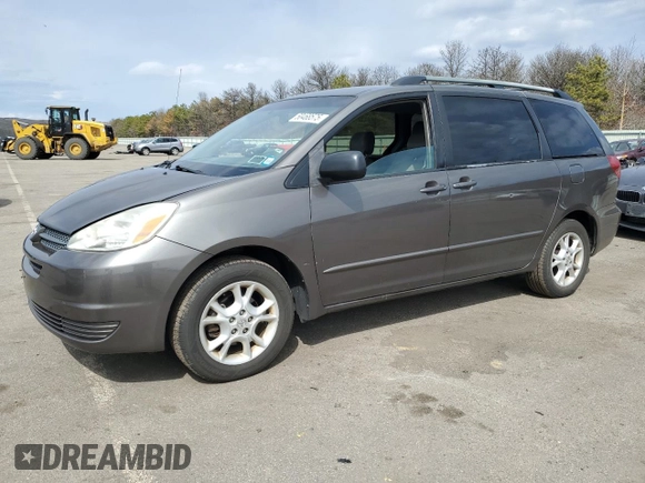 2004 Toyota Sienna CE with VIN 5TDZA23C74S189822, listed as a Copart auction lot 50468575 with 205,332 mi miles and Clean Title. Bid and sale history available at DreamBid. Image 1.