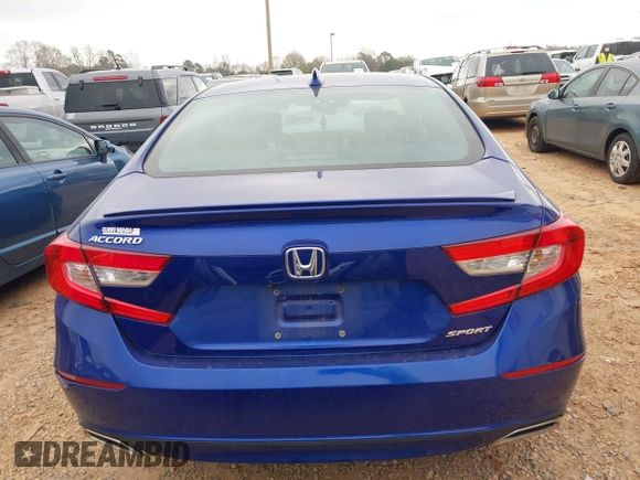 2019 Honda Accord Sport with VIN 1HGCV1F37KA008438, listed as a IAAI auction lot 41840666 with 99,895 mi miles and . Bid and sale history available at DreamBid. Image 16.