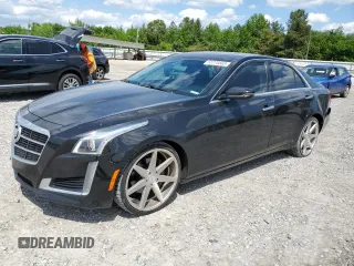 2014 Cadillac CTS RWD with VIN 1G6AP5SX1E0152984, listed as a Copart auction lot 55770565 with 95,040 mi miles and Clean Title. Bid and sale history available at DreamBid. Image 1.