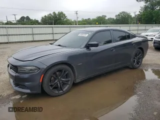 2016 Dodge Charger R/T with VIN 2C3CDXCT1GH166943, listed as a Copart auction lot 54003335 with 174,017 mi miles and Salvage title. Bid and sale history available at DreamBid. Image 1.