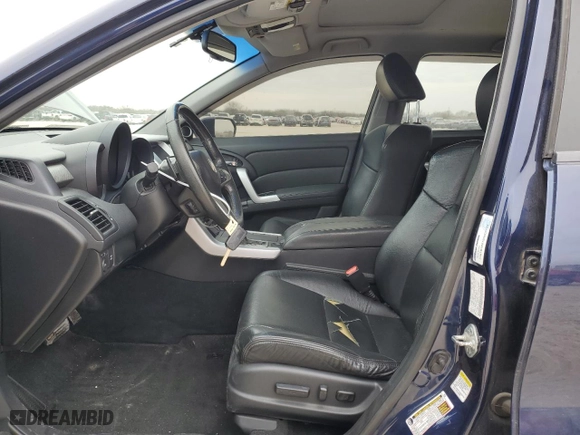 2009 Acura RDX Tech Pkg with VIN 5J8TB18519A004144, listed as a Copart auction lot 46339565 with 116,054 mi miles and Salvage Title. Bid and sale history available at carsss.com. Image 7.