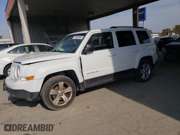2017 Jeep Patriot Latitude with VIN 1C4NJPFB3HD182978, listed as a Copart auction lot 78046454 with 141,530 mi miles and Salvage Title. Bid and sale history available at DreamBid. Image 1.