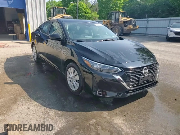 2024 Nissan Sentra S with VIN 3N1AB8BVXRY324049, listed as a Copart auction lot 59855955 with 4,509 mi miles and Salvage title. Bid and sale history available at DreamBid. Image 14.