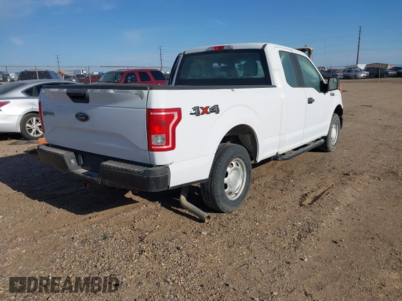 2016 Ford F-150 XLT with VIN 1FTFX1EF6GKF56188, listed as a IAAI auction lot 42022765 with 218,553 mi miles. Bid and sale history available at carsss.com. Image 4.