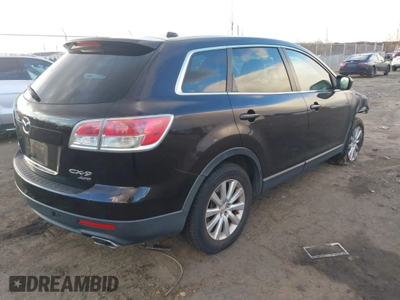 2009 Mazda CX-9 Grand Touring with VIN JM3TB38V990180169, listed as a IAAI auction lot 41249789 with 1 mi miles. Bid and sale history available at carsss.com. Image 4.