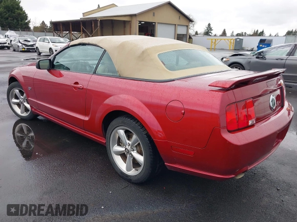 2006 Ford Mustang GT Deluxe with VIN 1ZVHT85H265254423, listed as a IAAI auction lot 41482622 with 122,049 mi miles. Bid and sale history available at carsss.com. Image 3.