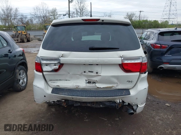 2012 Dodge Durango R/T with VIN 1C4SDJCT1CC195893, listed as a IAAI auction lot 41968863 with 201,388 mi miles and . Bid and sale history available at DreamBid. Image 16.