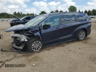 2022 Toyota Sienna XLE с VIN 5TDJRKEC3NS128049, выставлен на аукционе Copart как лот 57020625 с пробегом Не указан миль и Списание • Salvage title. История ставок и продаж доступна на DreamBid. Изображение 1.