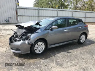 2022 Nissan LEAF S with VIN 1N4AZ1BV2NC558484, listed as a Copart auction lot 50522405 with 35,355 mi miles and Non Repairable. Bid and sale history available at DreamBid. Image 1.