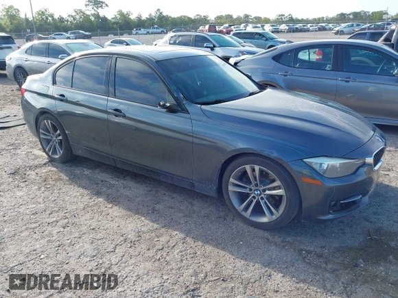 2014 BMW 3 Series 328i with VIN WBA3C1C52EK116956, listed as a IAAI auction lot 41907691 with 125,856 mi miles. Bid and sale history available at carsss.com. Image 1.