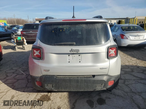 2017 Jeep Renegade Latitude с VIN ZACCJABB5HPE99799, выставлен на аукционе Copart как лот 46598175 с пробегом 106 729 миль миль и Списание • Salvage title. История ставок и продаж доступна на DreamBid. Изображение 6.