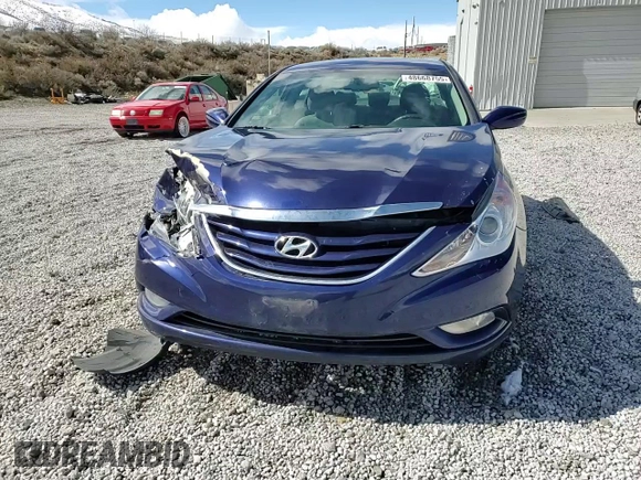 2013 Hyundai Sonata GLS with VIN 5NPEB4AC8DH807097, listed as a Copart auction lot 48668755 with 105,092 mi miles and Salvage Title. Bid and sale history available at DreamBid. Image 11.