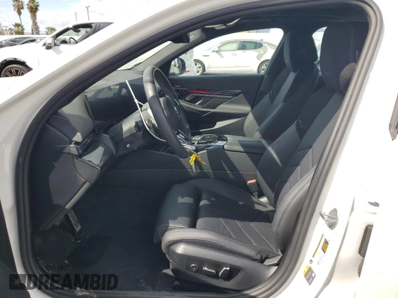 2024 BMW i5 eDrive40 with VIN WBY33FK04RCR92576, listed as a Copart auction lot 51180875 with 11,289 mi miles and Salvage title. Bid and sale history available at DreamBid. Image 7.