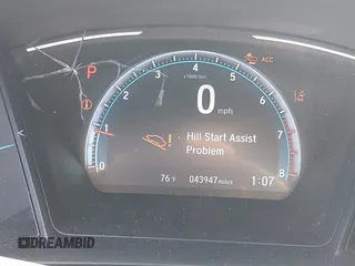 2019 Honda Civic Sedan LX with VIN 2HGFC2F66KH564003, listed as a IAAI auction lot 41675239 with 43,947 mi miles. Bid and sale history available at carsss.com. Image 7.
