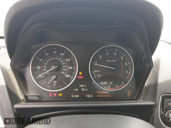 2016 BMW 2 Series 228i z VIN WBA1F9C58GV742509, wystawiony jako Copart lot #53211755 z przebiegiem 91 200 mil mil oraz Szkoda całkowita • Salvage title. Historia ofert i sprzedaży dostępna na DreamBid. Obrazek 9.