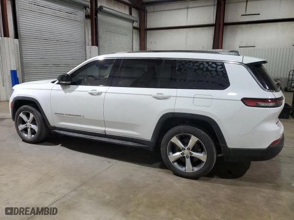 2021 Jeep Grand Cherokee L Limited with VIN 1C4RJKBG5M8202561, listed as a Copart auction lot 89204335 with 86,370 mi miles and Clean Title. Bid and sale history available at carsss.com. Image 2.
