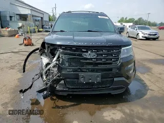 2017 Ford Explorer Sport with VIN 1FM5K8GT2HGB85830, listed as a Copart auction lot 59682215 with 89,981 mi miles and Salvage title. Bid and sale history available at DreamBid. Image 14.